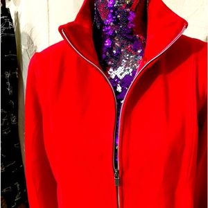 Women’s red jacket